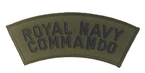 Royal Navy Commando Shoulder Patch